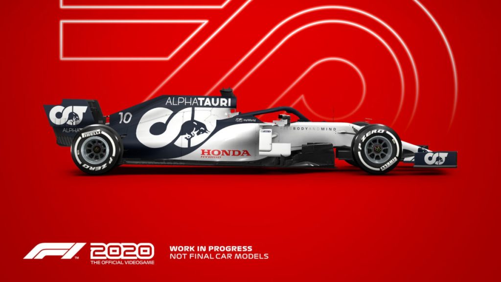 The F1 2020 Alpha Tauri