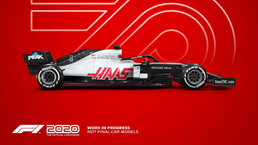 The F1 2020 Haas