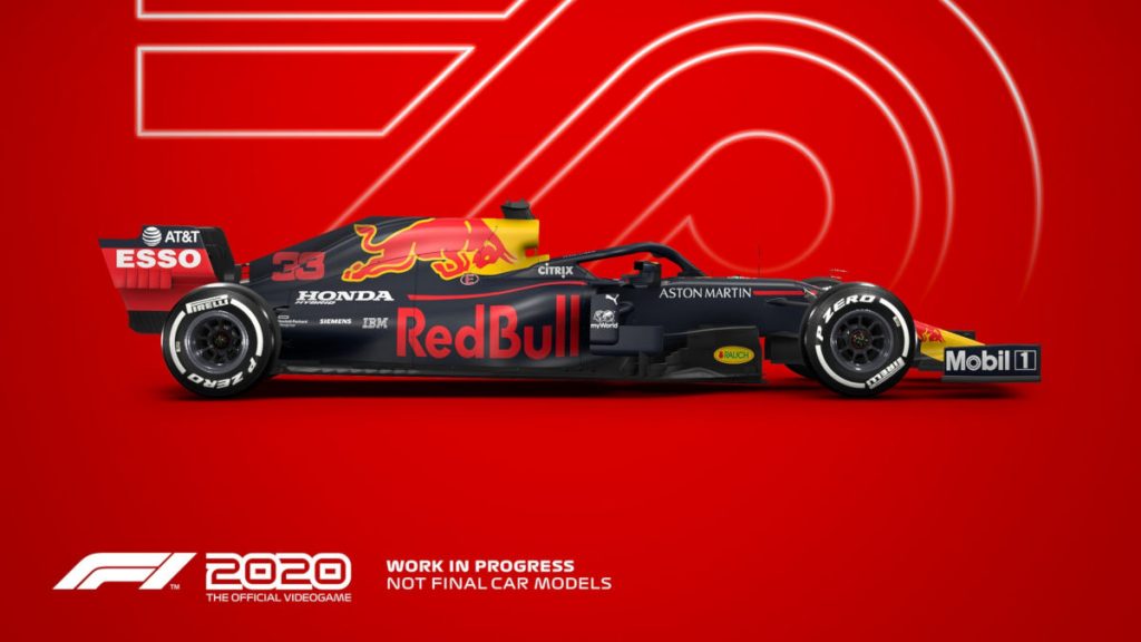 The F1 2020 Red Bull