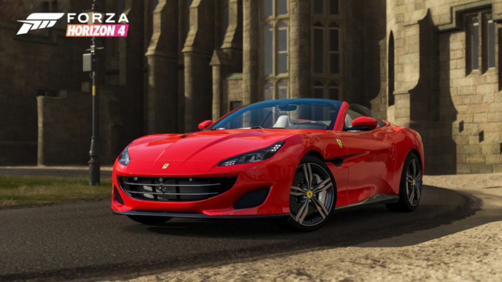 Forza Horizon 4 Series 21 New Cars and Events include the 2018 Ferrari Portofino