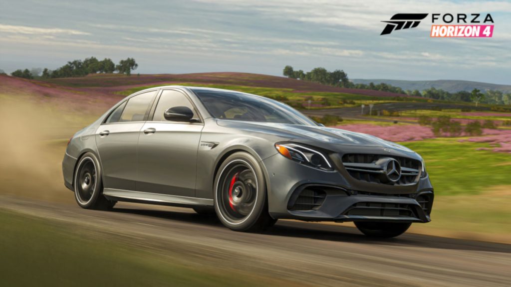 The 2018 Mercedes-AMG E 63 S in Forza Horizon 4