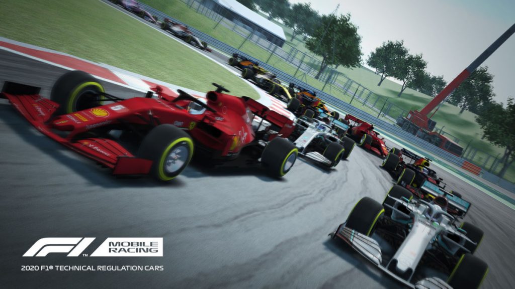 There's a free 2020 Season Update for F1 Mobile Racing