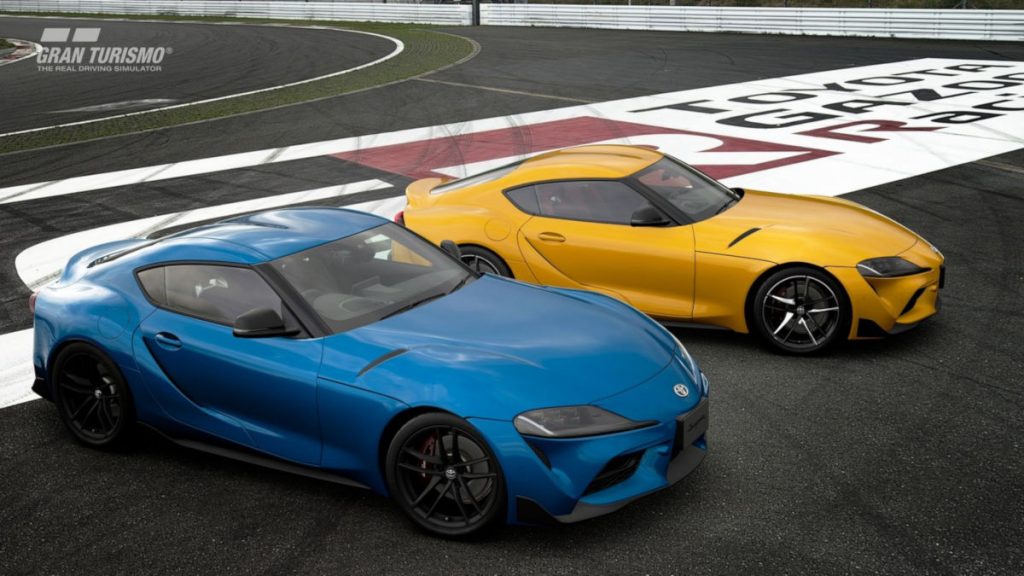 The new GT Sport Update Adds the 2020 Toyota GR Supra RZ