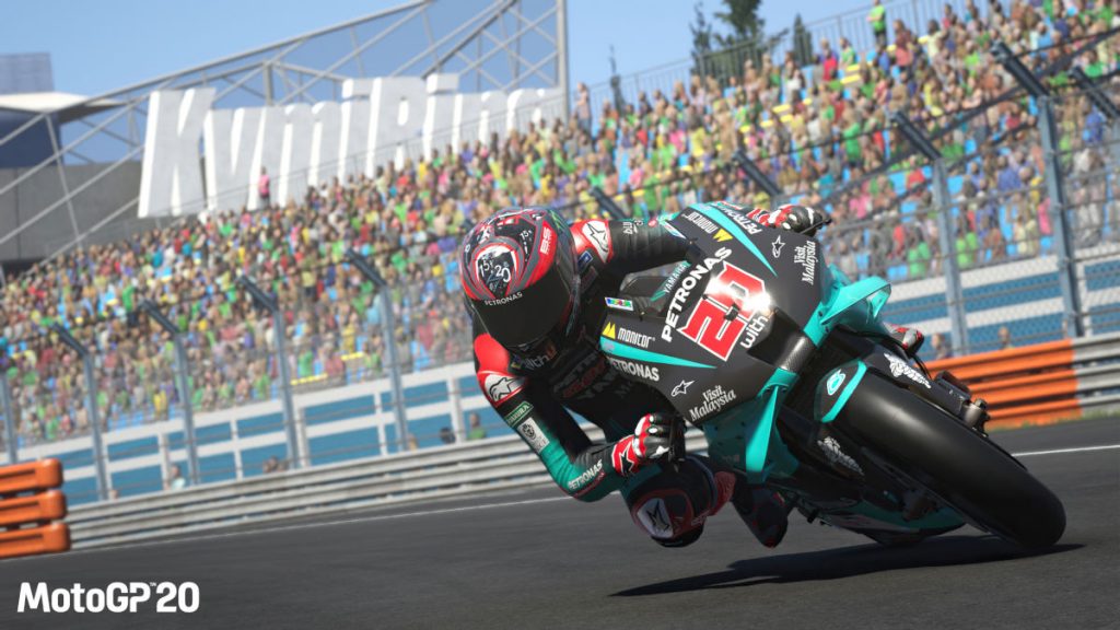 The new KymiRing circuit features in MotoGP 20