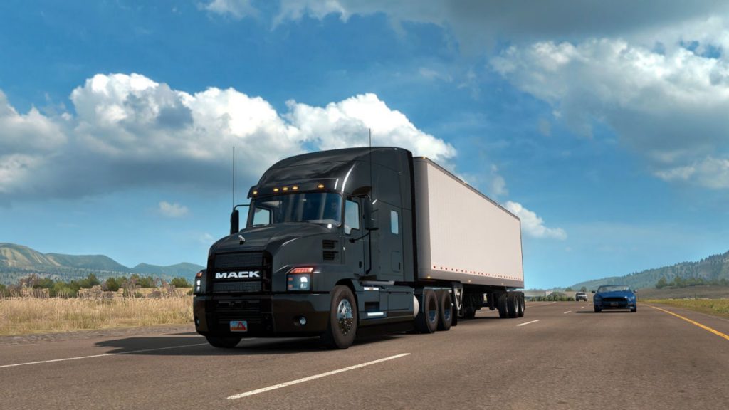 American Truck Simulator adds the Mack Anthem