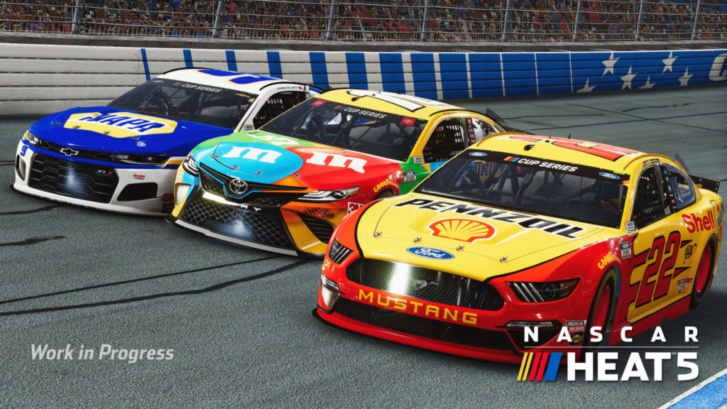 NASCAR Heat 5 has all the 2020 cars, drivers and teams