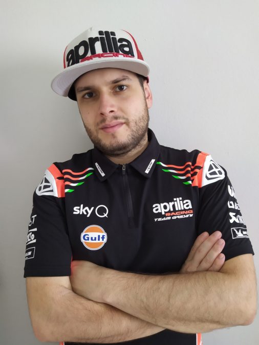 Francisco Santiago Marin (EleGhosT555) will race for the Aprilia Racing eSports Team in 2020