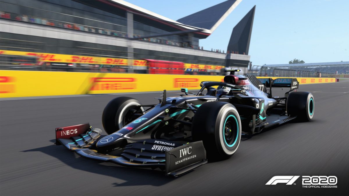 The Mercedes AMG F1 car now has the right livery in F1 2020