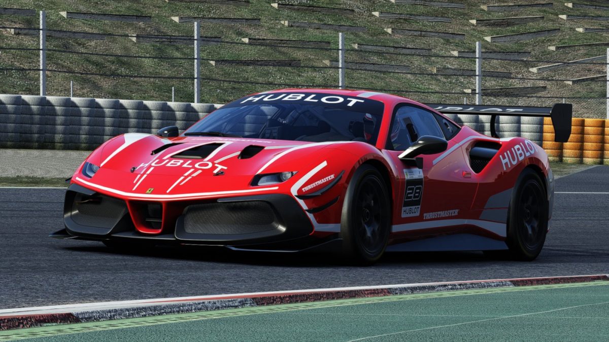 The Ferrari Hublot Esports Series will take place on Assetto Corsa