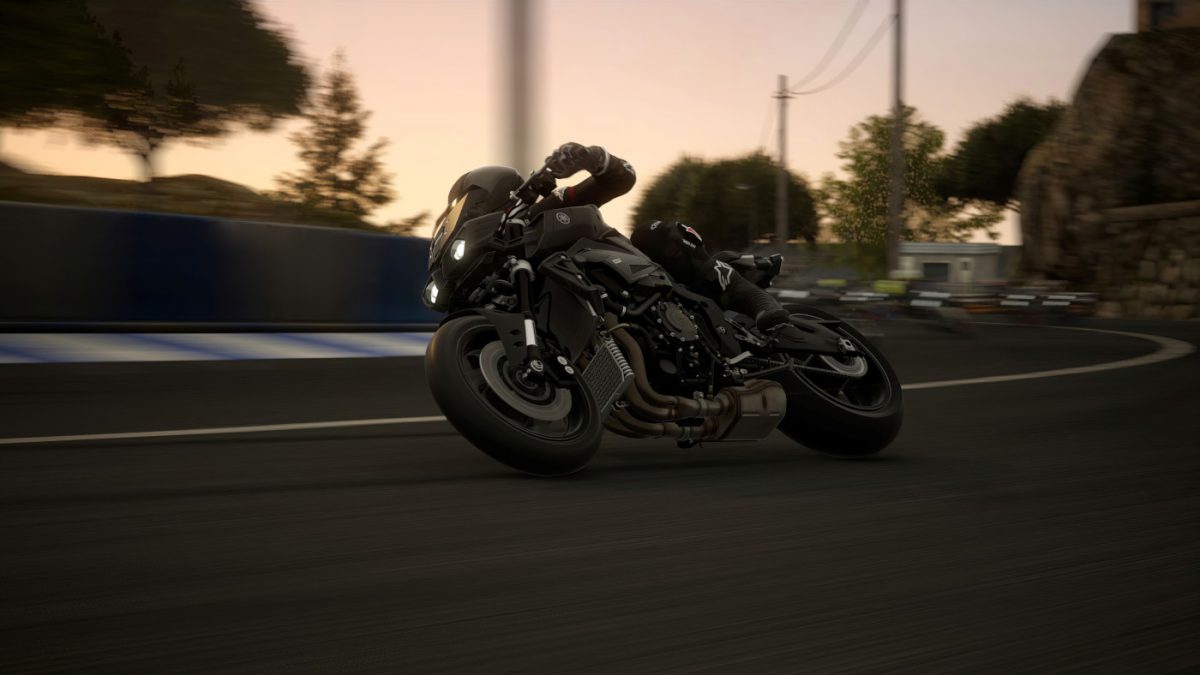 The 2020 Yamaha MT10 in Ride 4