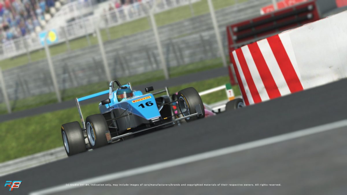 The Nurburgring track for rFactor 2 has also been given a first optimisation pass