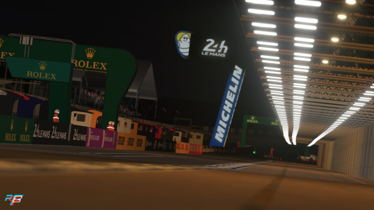 rFactor 2 updates Le Mans 2018/2020 to reflect the current track more accurately