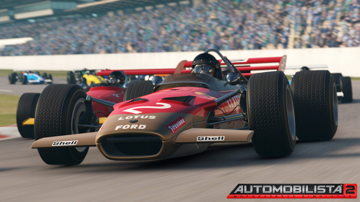 The Lotus 49 C in Automobilista 2, mentioned in the Automobilista 2 July Dev Update