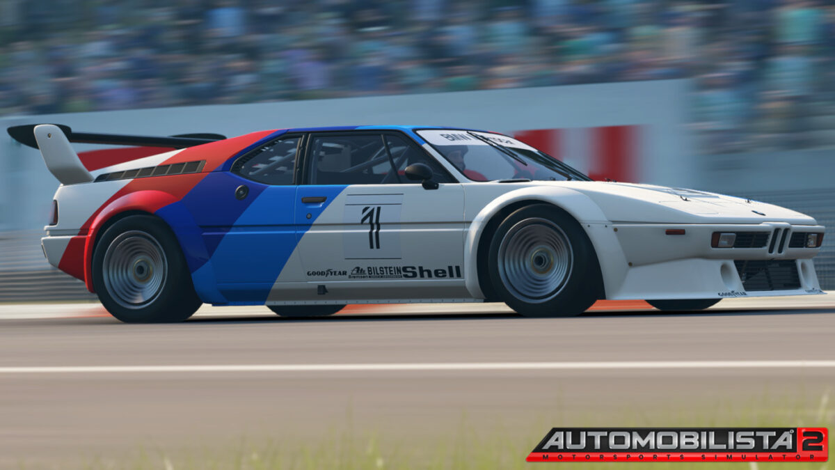 The BMW M1 Procar in Automobilista 2