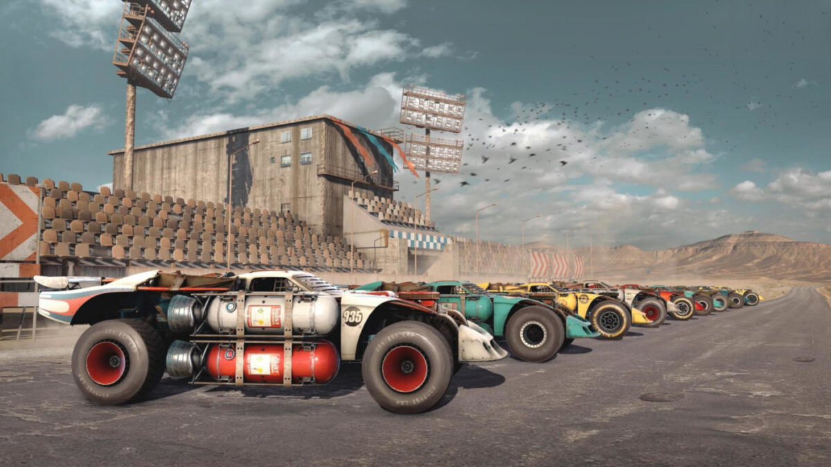 Now you can race, as well as blow up your opponents, in Crossout