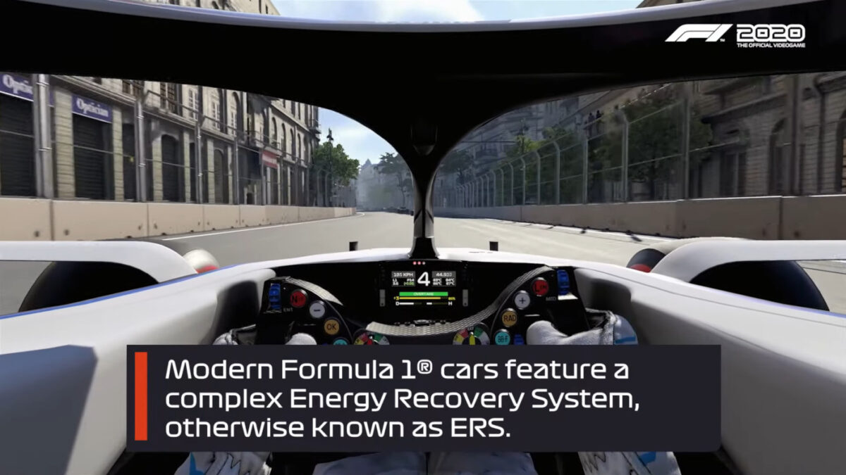 Find out how to use ERS in F1 2020 with a handy video video