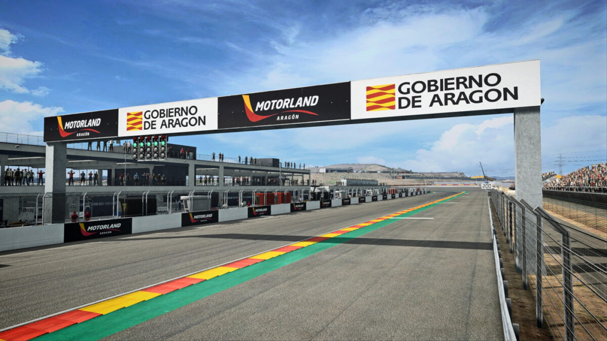 Motorland Aragon DLC Released for RaceRoom