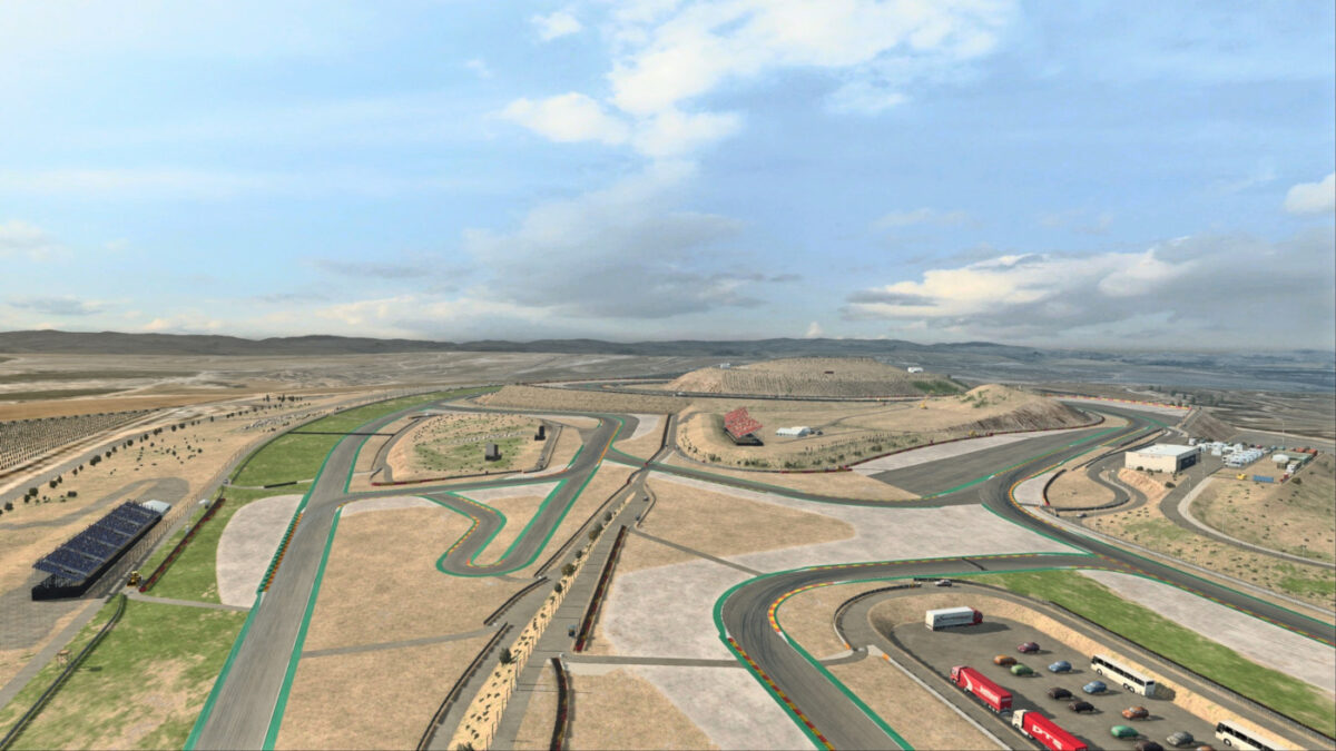 The 3.321 mile Motorland Aragon can be yours in RaceRoom