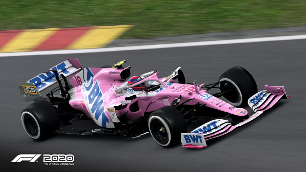 The Racing Point also gets updated in F1 2020