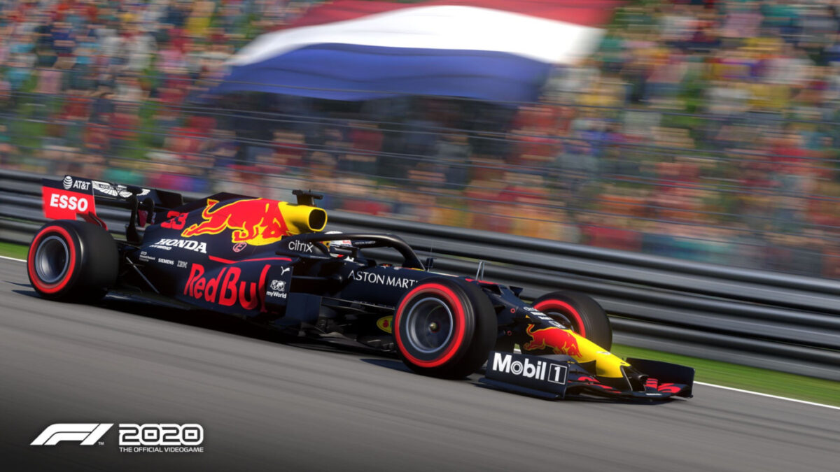 Red Bull get a paint update in the next F1 2020 patch