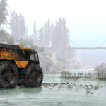 The Spintires SHERP Ural Challenge DLC And Update V1.6.0 are both out now