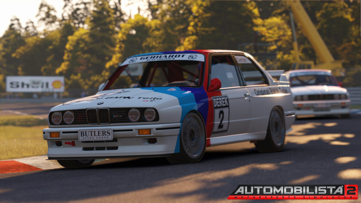 The BMW E30 M3 in Automobilista 2