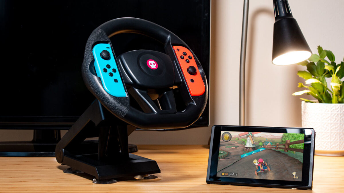 The new Numskull Designs Nintendo Switch Steering Wheel
