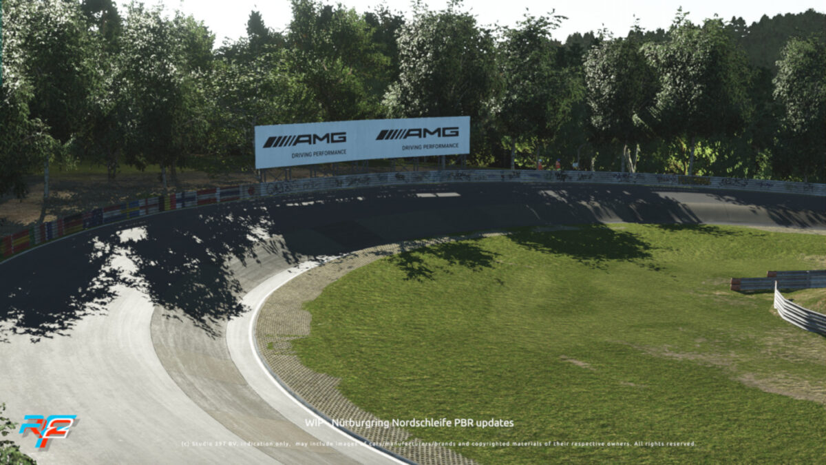 rFactor2 August 2020 Roadmap Update includes an update for the Nurburgring Nordschleife