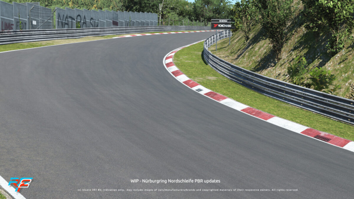 rFactor2 August 2020 Roadmap Update includes an update for the Nurburgring Nordschleife