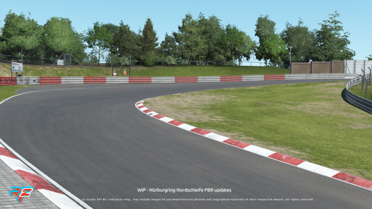 rFactor2 August 2020 Roadmap Update includes an update for the Nurburgring Nordschleife