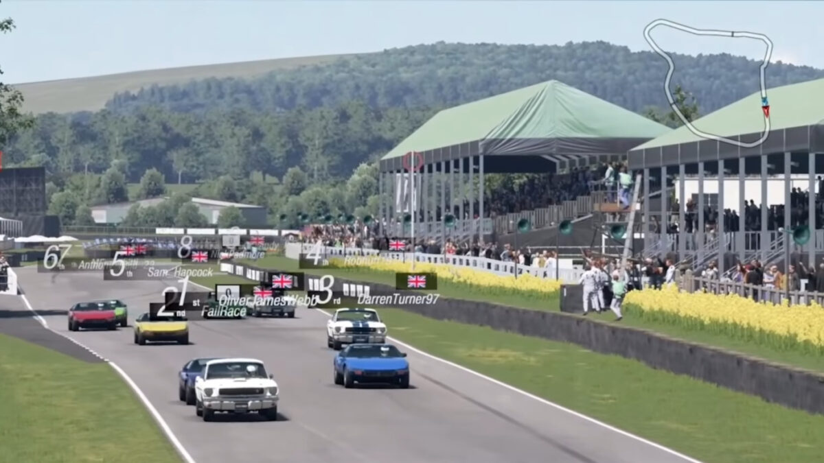 Watch the Goodwood SpeedWeek eTrophy Races