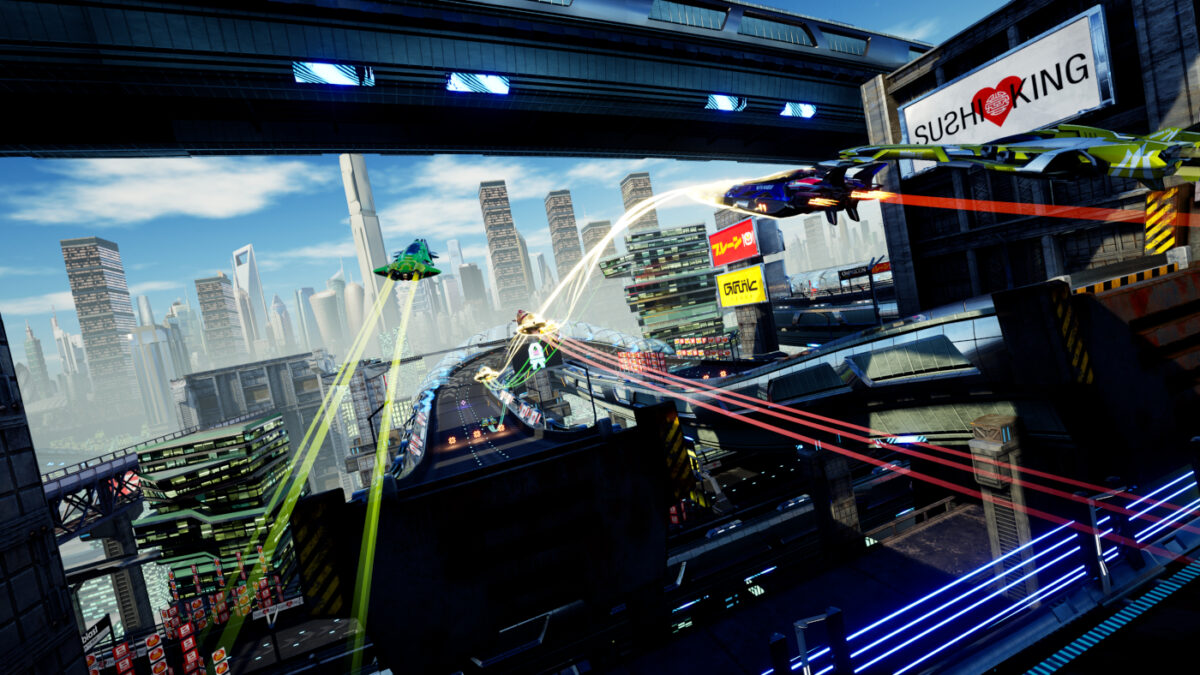 Futuristic anti-gravity racing game Pacer launches