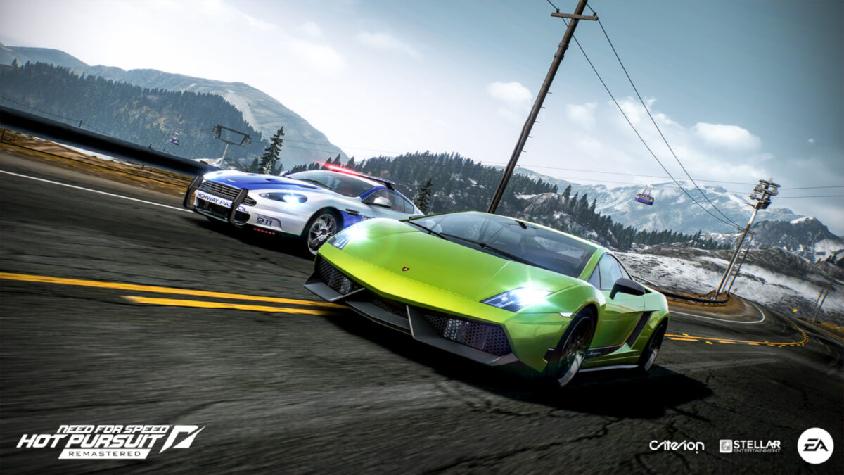 Need for Speed Hot Pursuit Remastered includes all main DLC and updates for the original