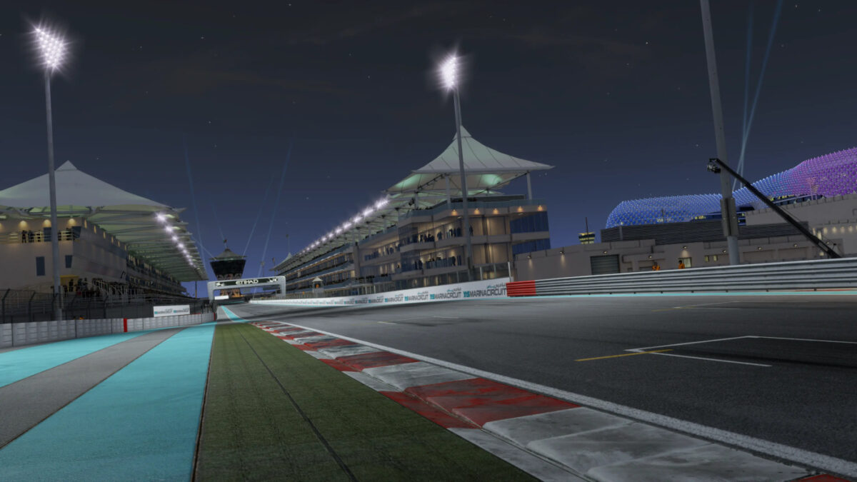 The Project CARS 3 update V1.07 adds the Yas Marina circuit