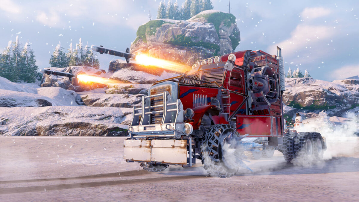 Protect the gifts and earn rewards in the festive Crossout event