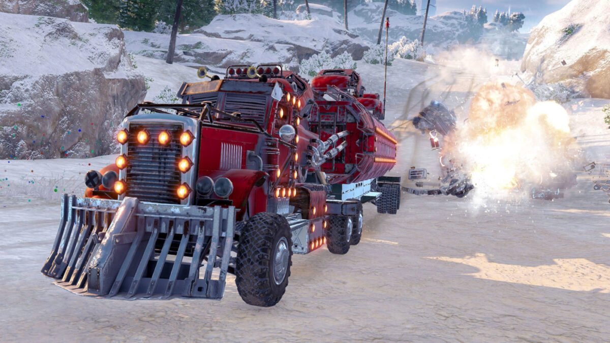 Celebrate the holidays by destroying cars in a post-apocalyptic wasteland...