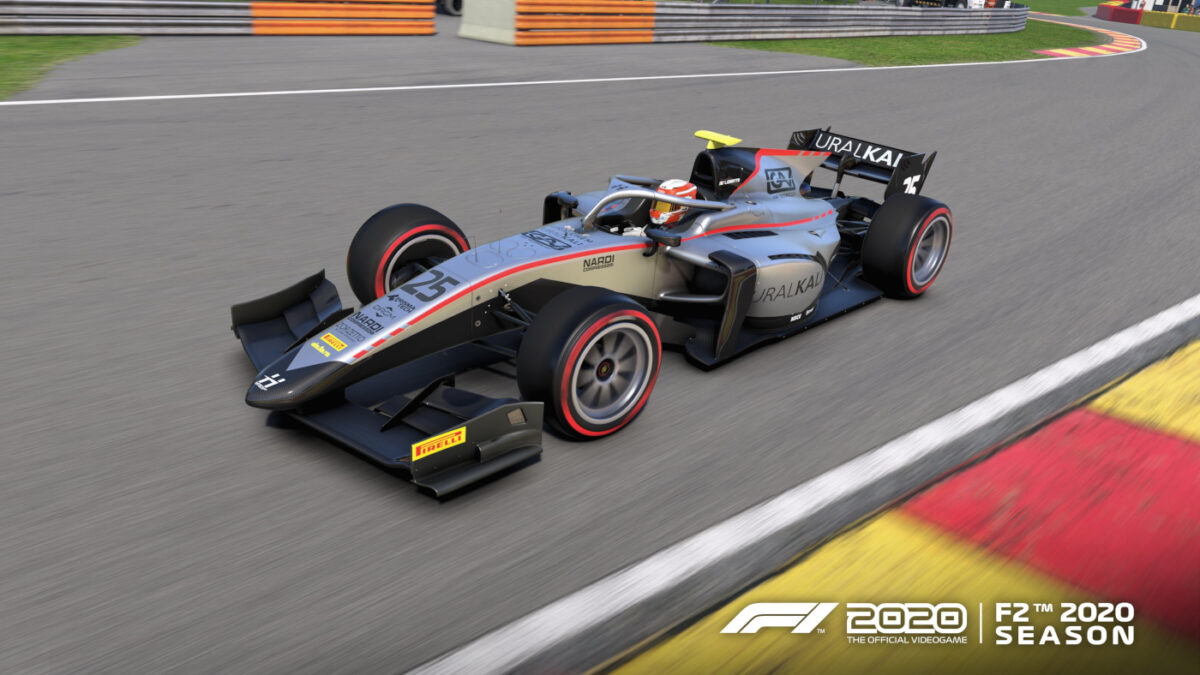Hitech Grand Prix are also in the 2020 F2 update for the F1 2020 game