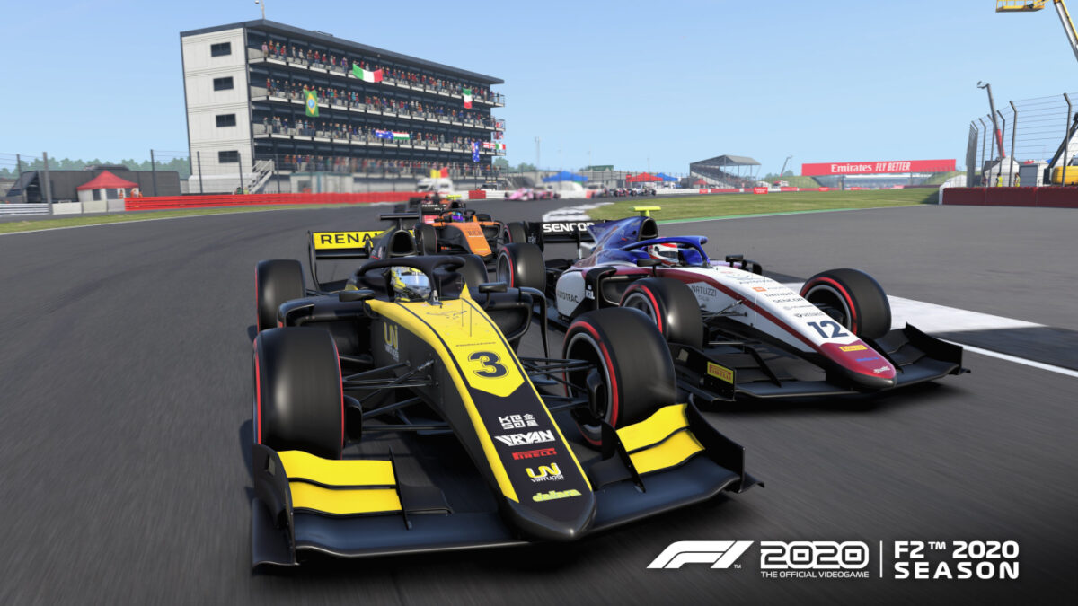 The UNI-Virtuosi Racing team are also included in the F1 2020 update