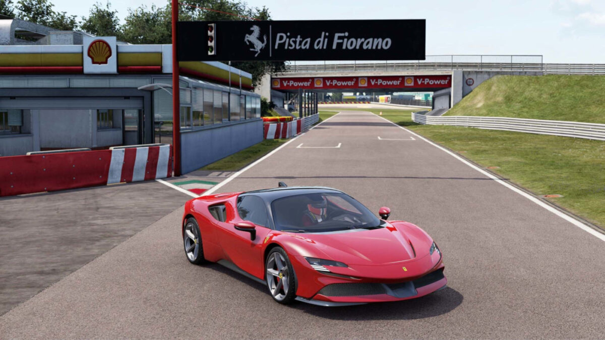 The Ferrari SF90 Stradale from the Project CARS 3 Style Pack DLC