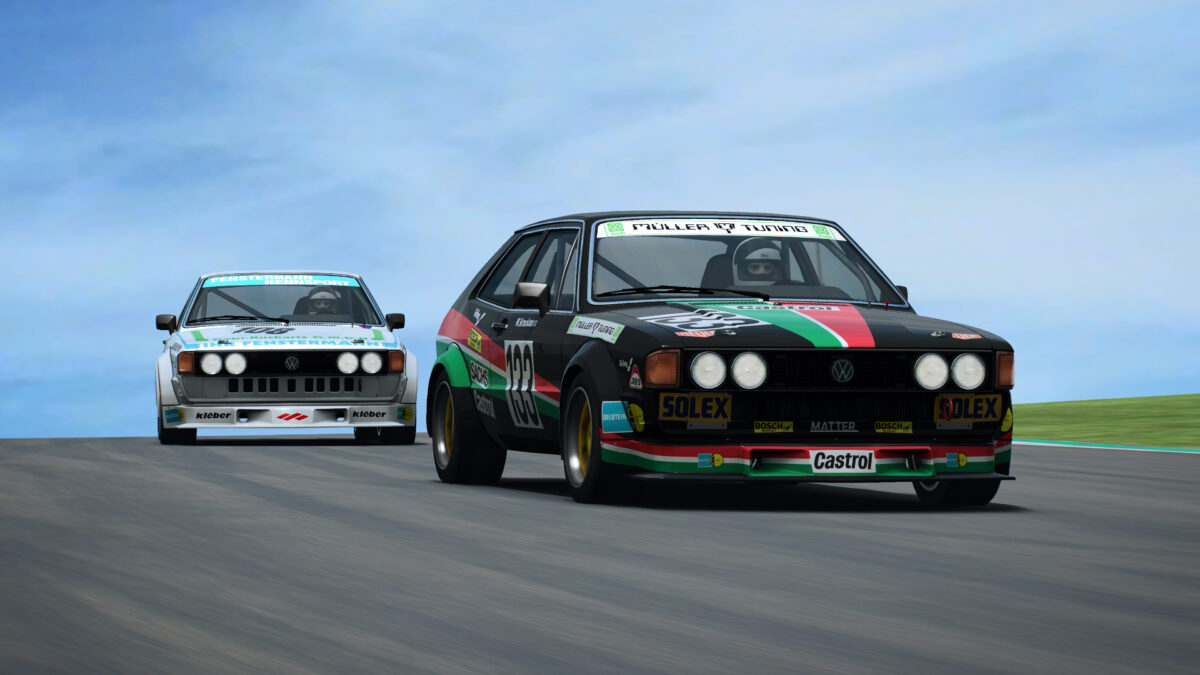 The Scirocco was very successful in German production car racing