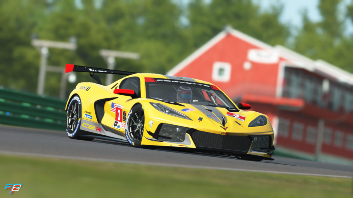 The Corvette C8.R should be highly competitive in rFactor 2, as it is in real motorsport