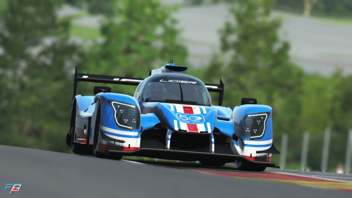 The rFactor 2 Ligier JS P217 LMP2 is part of the new Endurance Pack 2 DLC