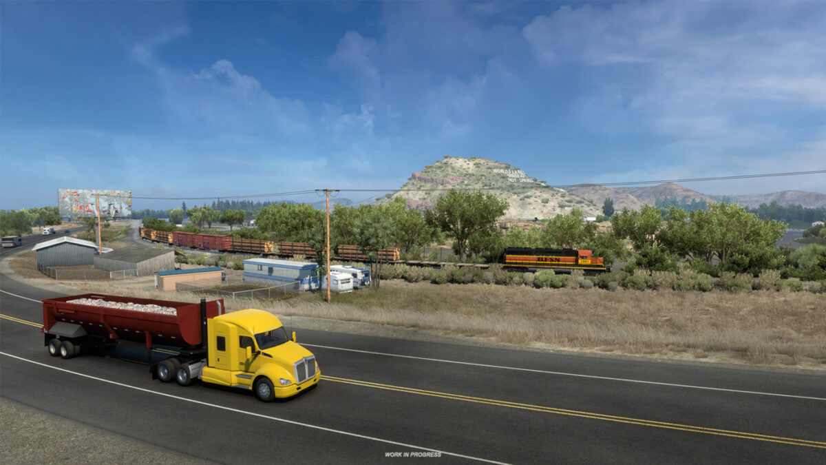 Wyoming will be the next DLC release for American Truck Simulator