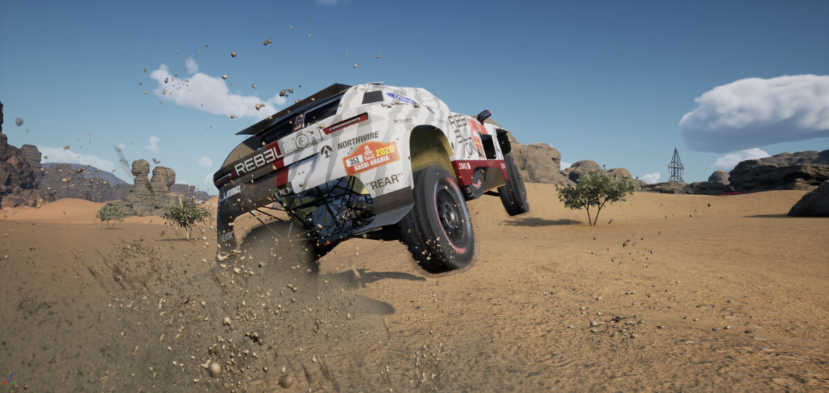 Another of the first Dakar 21 game images shared by Big Moon Studios