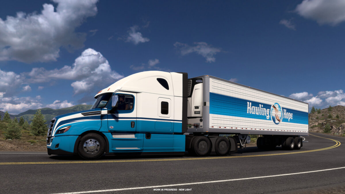 The Hauling Hope Event in ATS and ETS 2 requires you to make undamaged deliveries