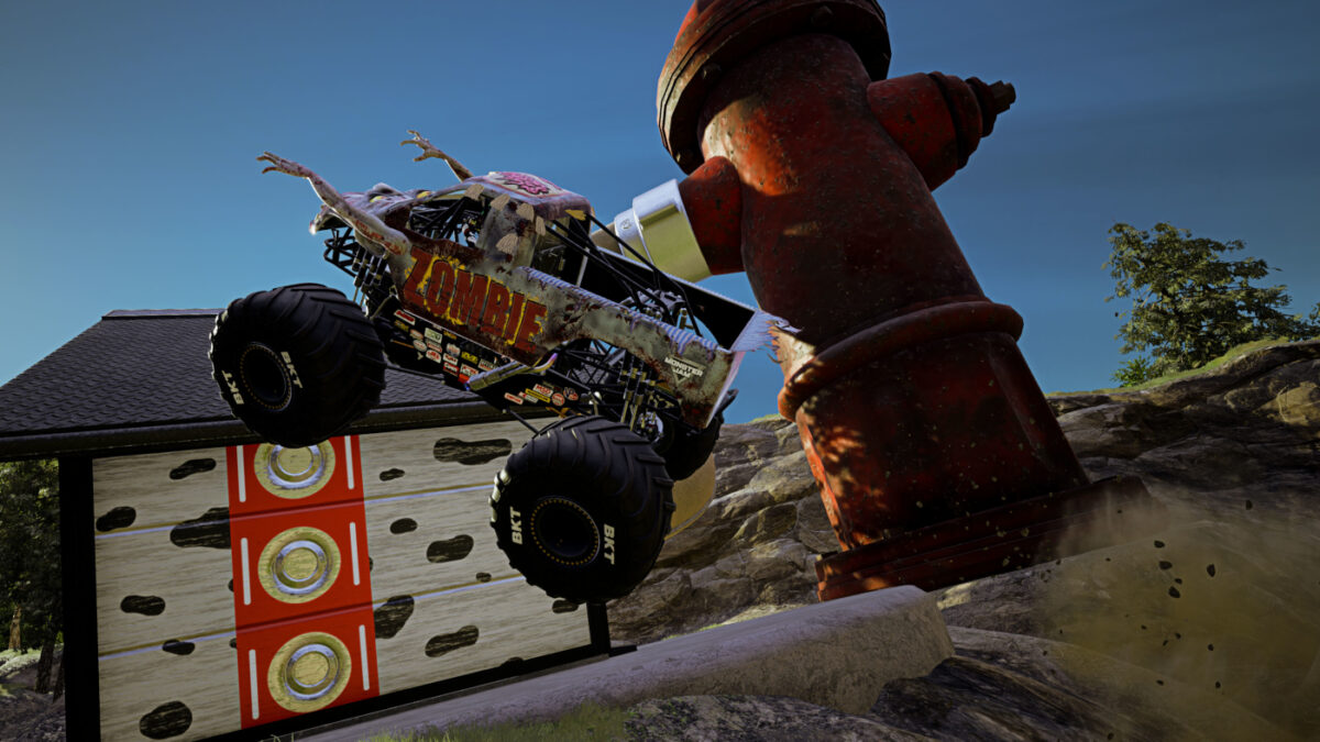 There are five new worlds to explore in Monster Jam Steel Titans 2