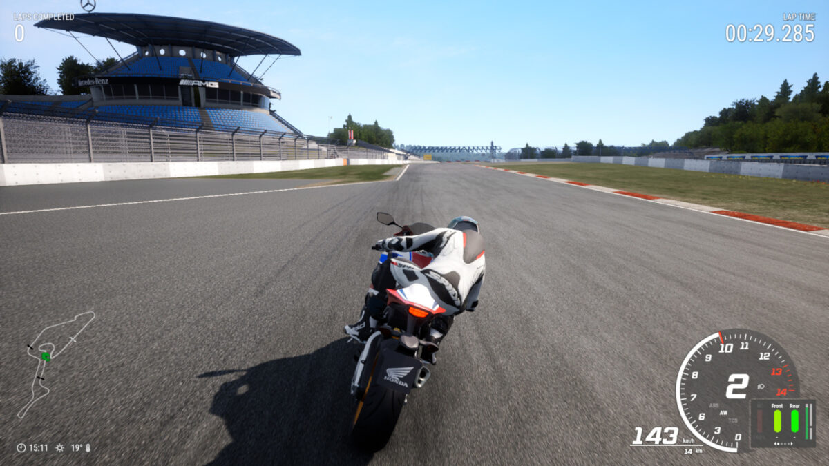 The Fireblade SP is tweaked for better track performance