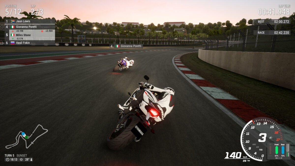 RIDE 4 now lets you ride into the night at Kyalami