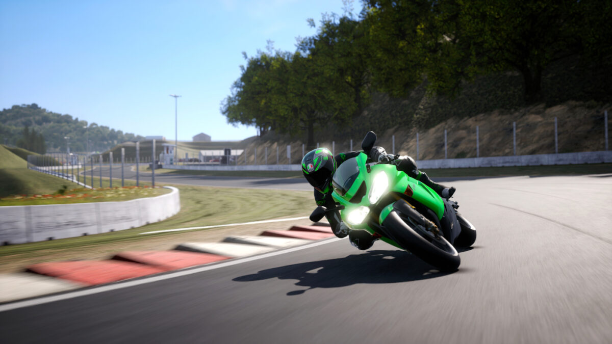 The 2004 Kawasaki Ninja ZX-10R in RIDE 4