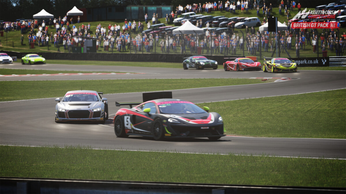 You will be able to recreate the British GT Championship in Assetto Corsa Competizione